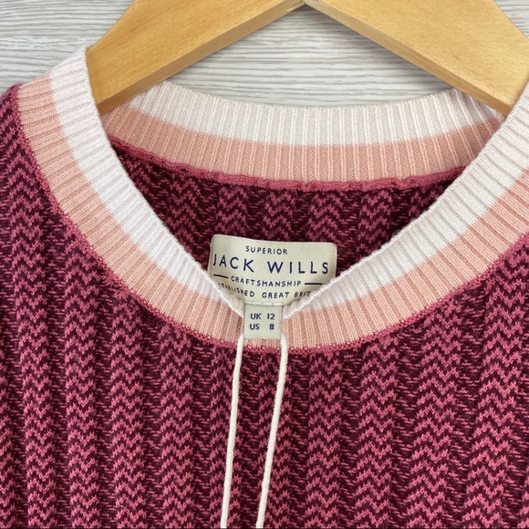 NWOT Jack Wills Knit Long Sleeve Sweater - Picture 5 of 8